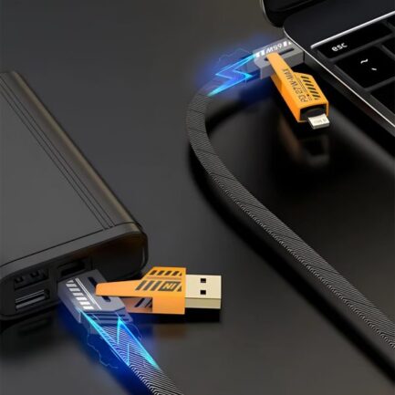 4-in-1 Multi Usb Charging Cable – For Iphone And Type C | Fast Pd Charger Cord For Iphone, Ipad, Samsung, Macbook - Image 17