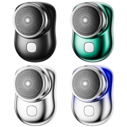 Mini Shaver 3 Blades Portable Electric Shaver Type-c Fast Charging Pocket Razor Beard Trimmer Shaving Machine - Image 2