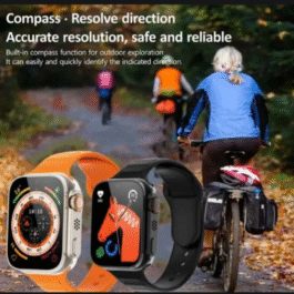 7 In 1 Ultra Smart Watch | 2.0″ Lcd | 7 Premium Straps | Bluetooth Calling | Wireless Charging | Heart Rate, Gps & Sleep Tracker – Multicolor Strap