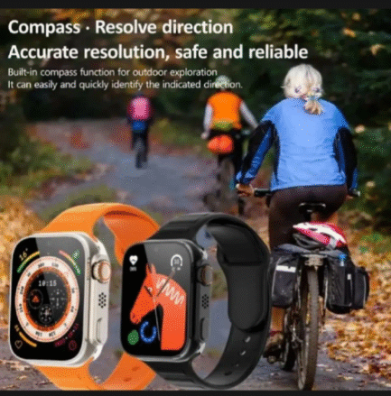 7 In 1 Ultra Smart Watch | 2.0″ Lcd | 7 Premium Straps | Bluetooth Calling | Wireless Charging | Heart Rate, Gps & Sleep Tracker – Multicolor Strap