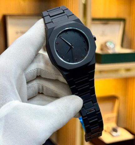 Full Black Aura Quartz Watch – Lightweight Design, , Premium Quality & Finish – Best Quality Analog Watch For Boys – Watch For Men | Full Black Color Watch - Image 6