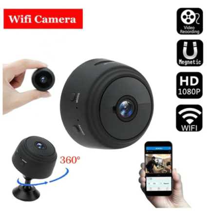 A9 Mini Camera With Stand || Wifi Camera Wireless Monitoring Hd || New Camera || Mini Wifi Camera || Home Security Dvr Sensor Wifi Cameras With V38 Apps - Image 5
