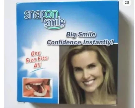 Snap On Smile Veneers Teeth For Men And Women Moldable False Artificial Braces Teeth - Image 3